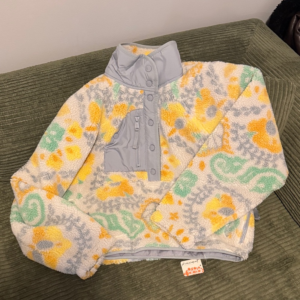 Free People Hit the Slopes Fleece Pullover